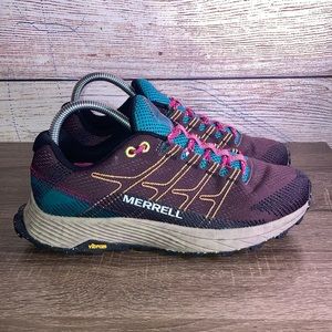 Merrell Moab Flight Burgundy Float Pro J067226W Sneakers Shoes Women’s 7.5 EUC